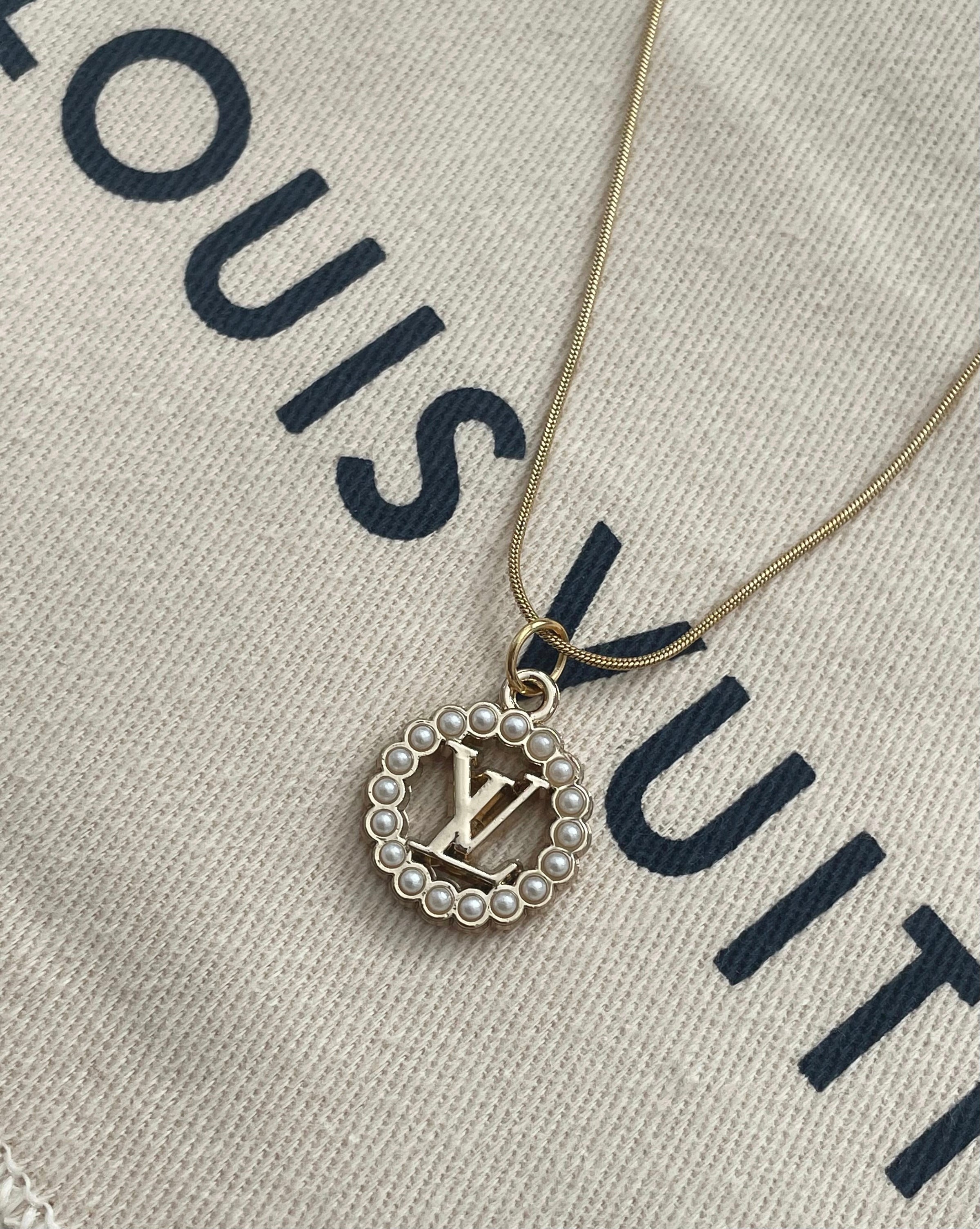 Louis Vuitton Repurposed Charm Necklace